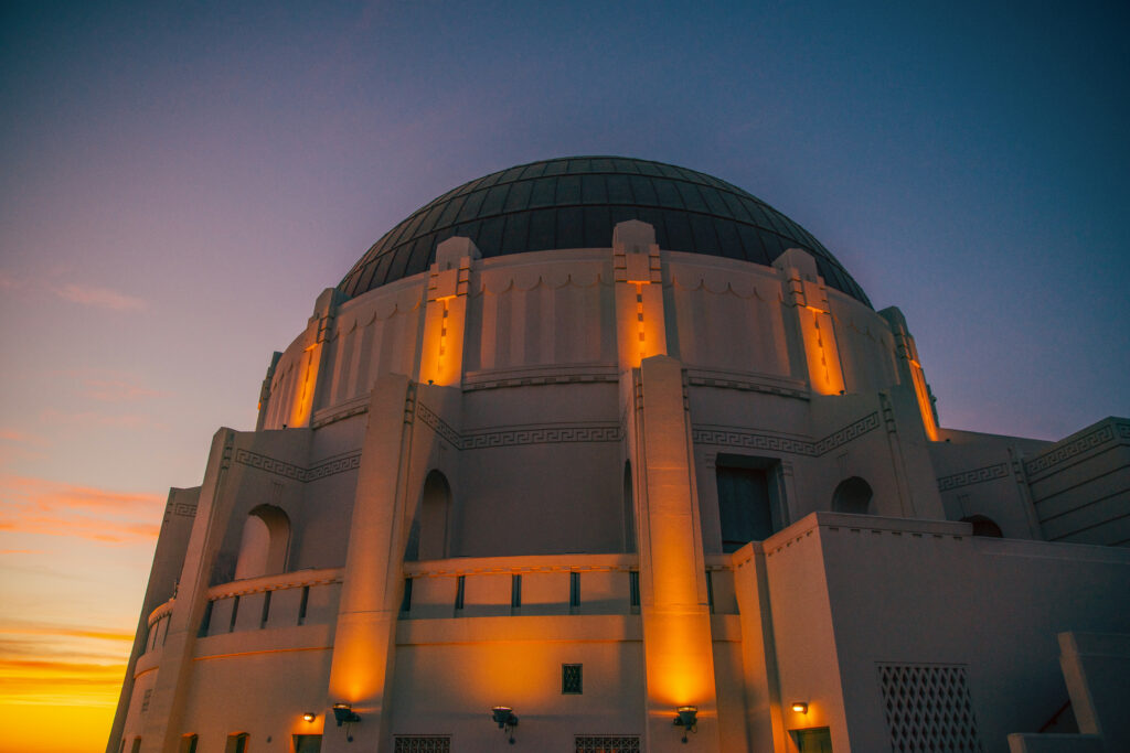 Griffith Park Observatory in Los Angeles.
